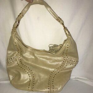 Via Spiga gold/yellow hobo bag